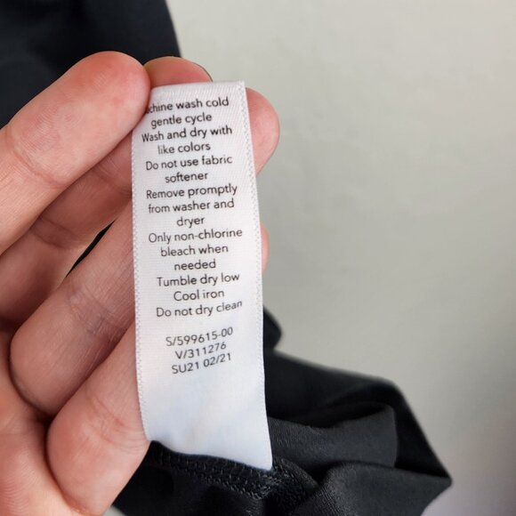 Athleta Simone Biles "Because I Can" Nitro Racerback Tank Top Black sz S - Picture 9 of 9